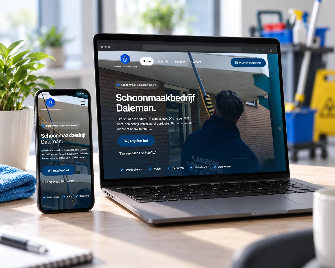 Schoonmaakbedrijf Daleman