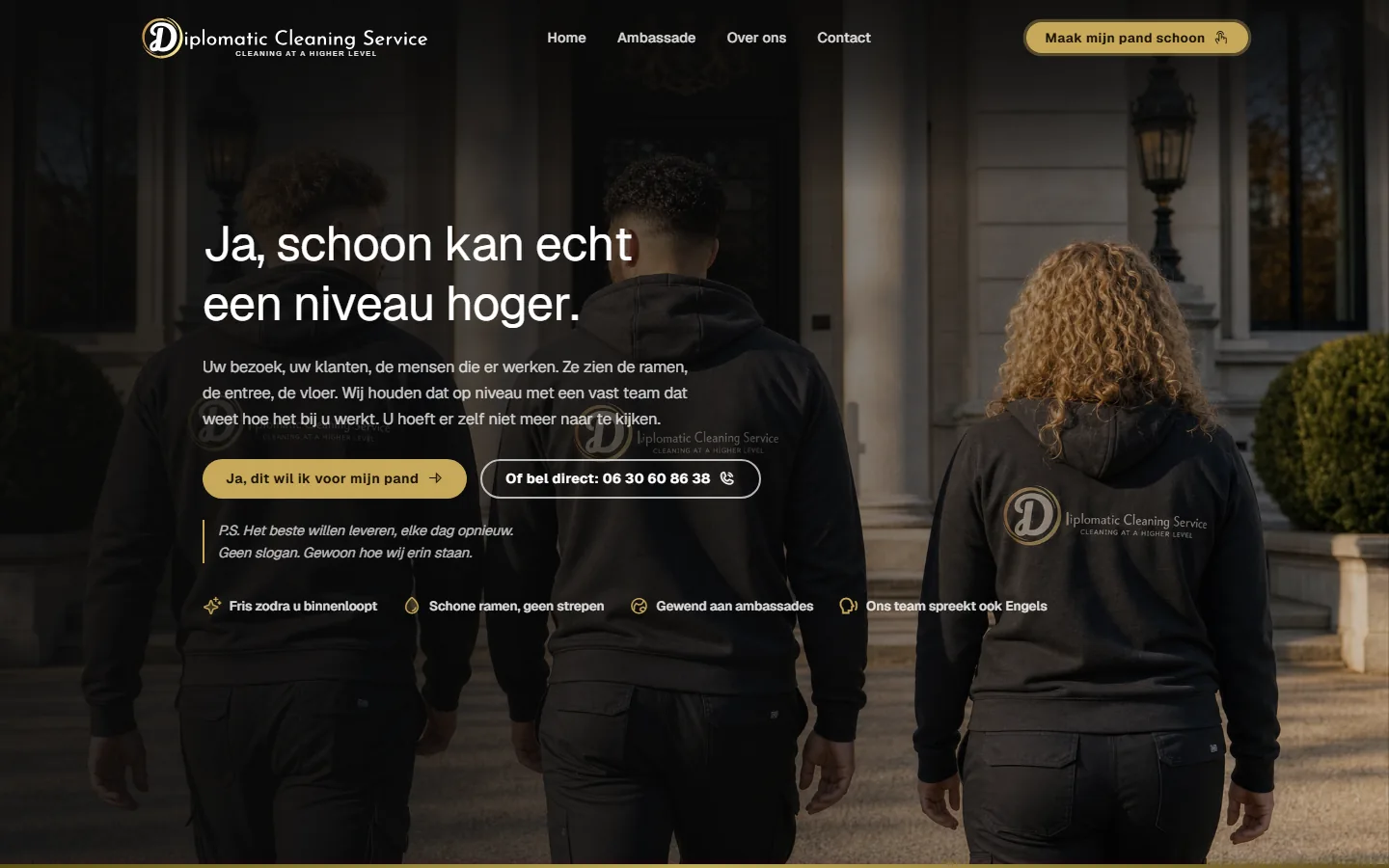 Diplomatic Cleaning Service: Home nu