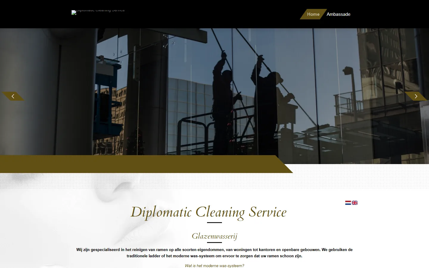 Diplomatic Cleaning Service: Home toen